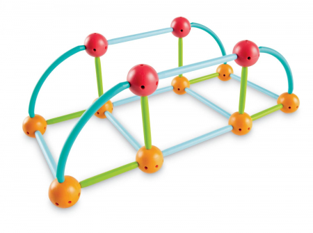 Jucării științifice și experimente - Set constructie - Forme 3D - Explorers