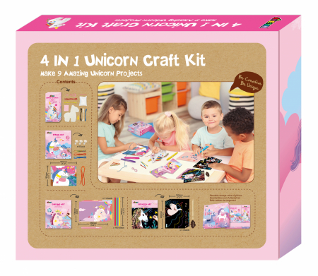 Set creativ 4 in 1 - Unicorni [4]