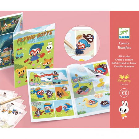 Jucării copii 5-6 ani - Set creativ, Animație Djeco, Sofie