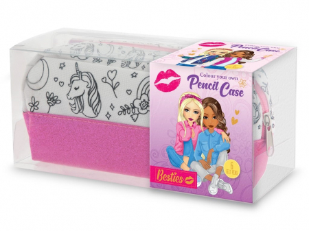 Jocuri creative - Set creativ, Coloreaza-ti propriul penar, Besties