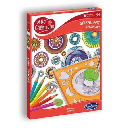 Jucării copii 5-6 ani - Set creativ Creaza spirale si rozete