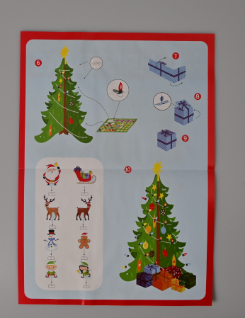 Set creativ, Creeaza un bradut de Craciun [3]