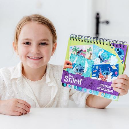 Set creativ cu abtibilduri, lipeste pe numere, Lilo si Stitch [3]