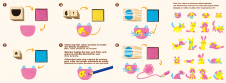 Set creativ cu stampile - Animale [3]