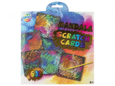 Vârstă - Set creativ de razuit, Mandala 