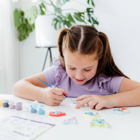 Set creativ DIY 2 în 1, Creeaza bratari si figurine din ipsos, Disney Lilo si Stitch [6]