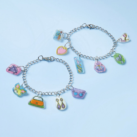 Set creativ DIY 3 in 1 bratari, set de decorat unghii si accesorii fashion - Stylicious [3]