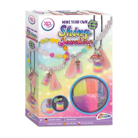 Jocuri creative - Set creativ DIY, Bijuterii stralucitoare - stralucesc in intuneric