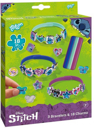 Játékok 4 éves kortól - Set creativ DIY Bratari Lilo si Stitch