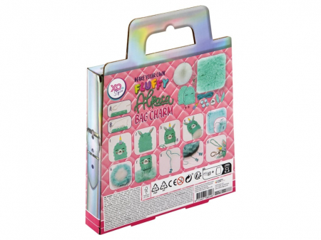 Set creativ DIY, Breloc pufos alpaca [1]