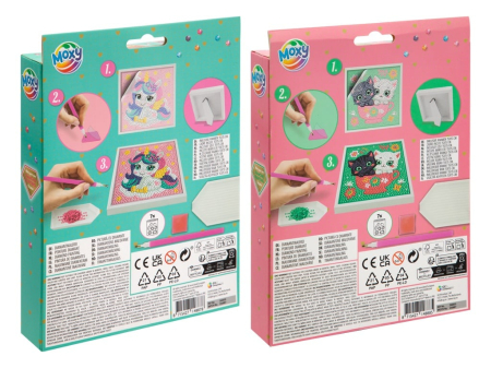 Set creativ DIY, Creeaza propriul tablou, Unicorn, Moxy [3]