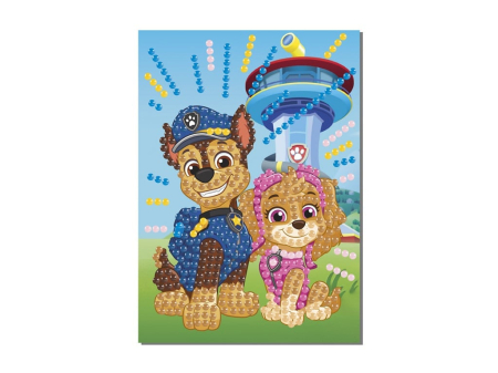 Set creativ DIY, Felicitari diamond paint, Paw Patrol, Patrula Catelusilor [3]