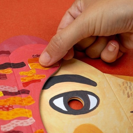 Set creativ DIY Masca pentru copii Leu, Londji [2]
