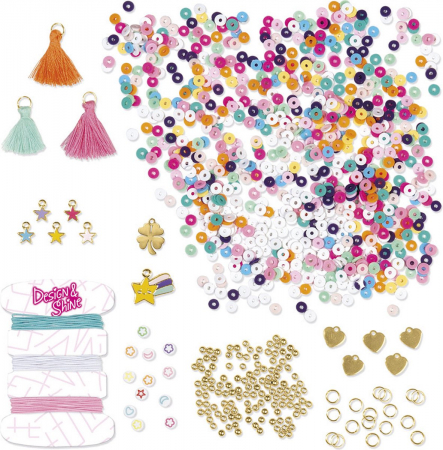 Set creativ DYI Bratari cu talismane norocoase, Design and shine [3]