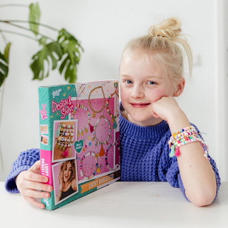 Set creativ DYI Bratari cu talismane norocoase, Design and shine [1]