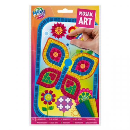 Jocuri educative - Set creativ, Mozaic din spuma, metalic , A5