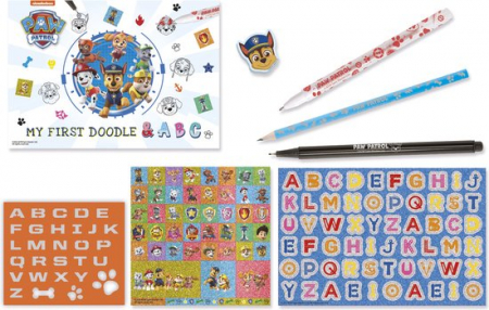 Set creativ Paw Patrol, Deseneaza si invata literele cu Patrula Catelusilor, Paw Patrol [2]