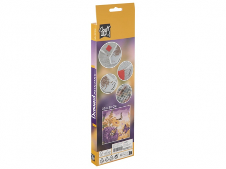 Set creativ pictura cu diamante, Diamond painting, Fluturi, Craft Sensations [1]