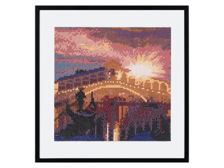 Set creativ pictura cu diamante, Diamond painting, Venetia, Craft Sensations [2]