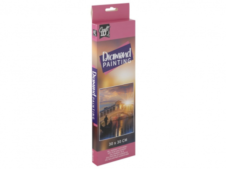Lucru manual copii - Set creativ pictura cu diamante, Diamond painting, Venetia, Craft Sensations