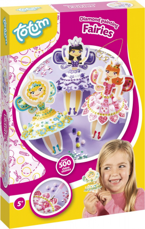Idei de cadouri sub 50 lei - Set creativ pictura cu diamante, zane