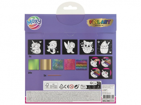 Set creativ transfer, Foil Art, Unicorn [1]