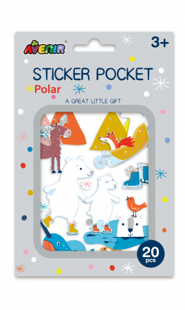 PROMOȚII - Set cu abtibilduri - Polar