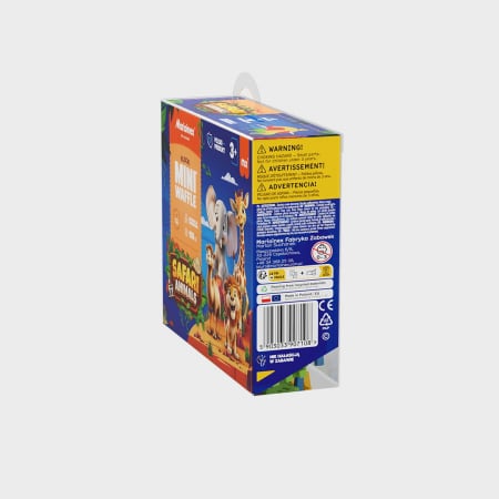 Set de constructie, Animale salbatice, Safari, 100 piese, Mini Waffles, Marioinex [4]