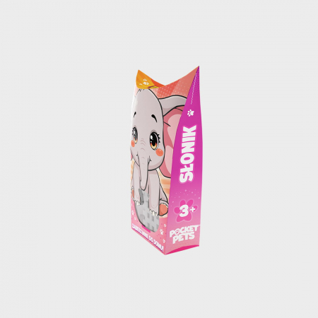 Set de constructie de calatorie, Elefant, 25 piese, Micro Waffles, Marioinex [4]