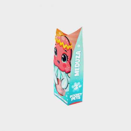 Set de constructie de calatorie, Meduza, 25 piese, Micro Waffles, Marioinex [4]