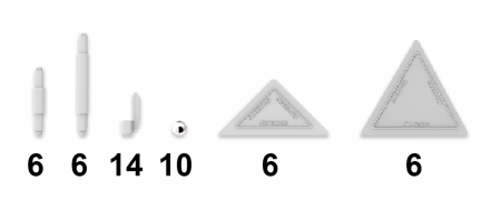 Set de constructie magnetic de baza Supermag Tags, 48 piese [3]