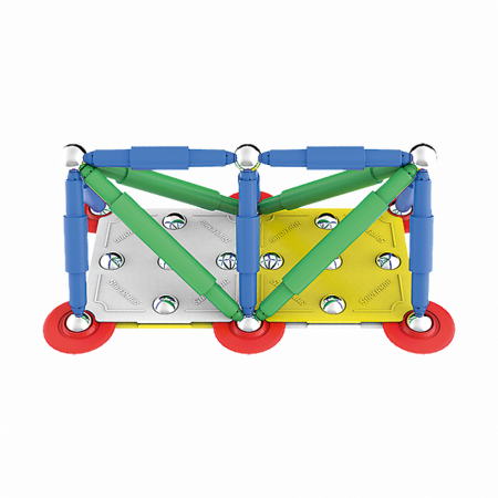 Set de constructie magnetic Supermag Classic, 48 piese [7]