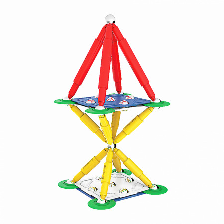 Set de constructie magnetic Supermag Classic, 48 piese [3]