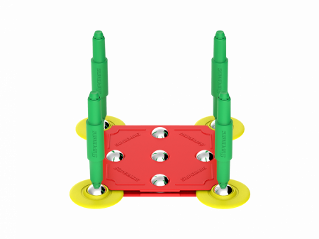 Set de constructie magnetic Supermag Classic, 72 piese [3]
