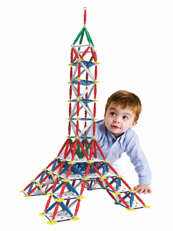 Set de constructie magnetic Supermag Classic, 98 piese [10]