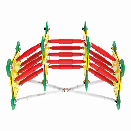 Set de constructie magnetic Supermag Classic, 98 piese [3]