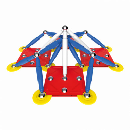 Set de constructie magnetic Supermag Classic, 98 piese [5]