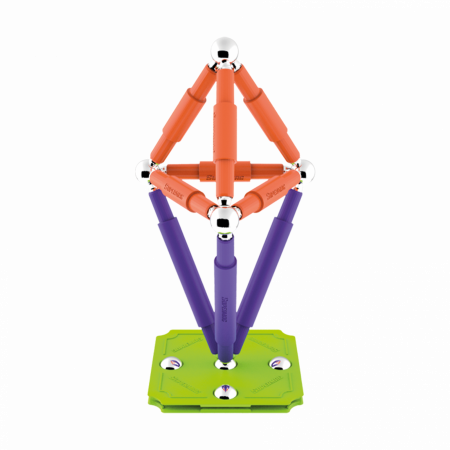Set de constructie magnetic Supermag Color, 72 piese [8]