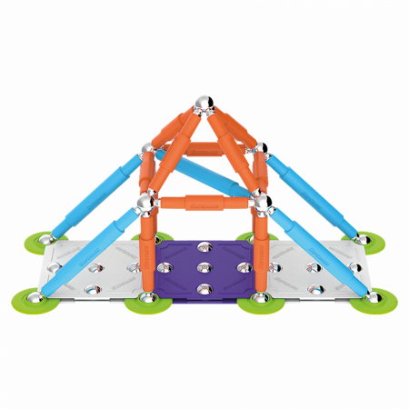 Set de constructie magnetic Supermag Color, 72 piese [7]