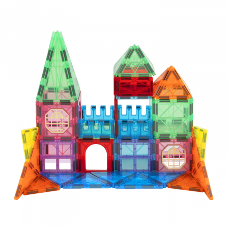 Set de constructie, Magnetiles, 64 piese, Moxy [1]