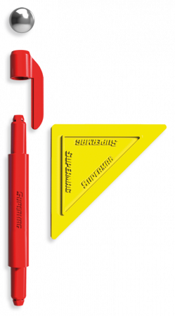 Set de constructie masini cu piese magnetice Supermag, 65 piese [8]