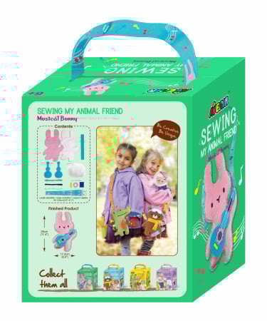 Set de cusut Prietenul Meu Animal - Iepuras Muzical [4]