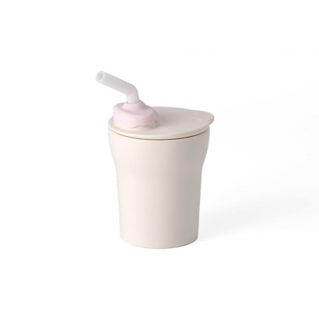 Set diversificare hrana bebelusi Miniware Little Foodie, 100% din materiale naturale biodegradabile, 6 piese, Vanilla+Cotton candy [6]