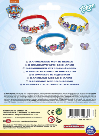 Set DIY bratari cu pandantive Patrula Catelusilor, Paw Patrol [2]