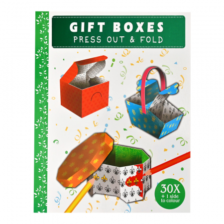 Jucării copii 5-6 ani - Set DIY cutiute de cadou model 1