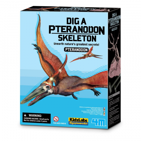 Jocuri educative pentru școală/grădiniță - Set educativ Sapa si descopera Dinozauri - Pteranodon