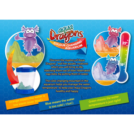 Set educativ STEM - AQUA DRAGONS® Habitat Deluxe in culori schimbatoare si LED-uri [2]