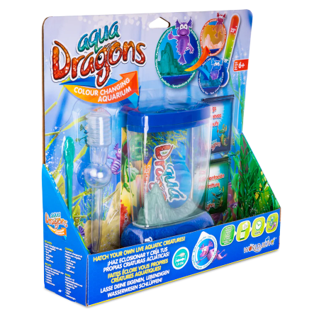 Jucării științifice și experimente - Set educativ STEM - AQUA DRAGONS® Habitat in culori schimbatoare