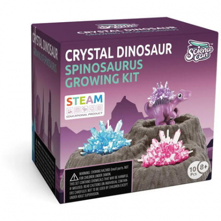 Jocuri educative - Set experimente deluxe - Cristale si dinozauri