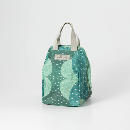 Set geanta termoizolanta Mealtote cu cutie Grow bento, Miniware Ready Go! Bento, 4 piese, Prickly Pear [4]